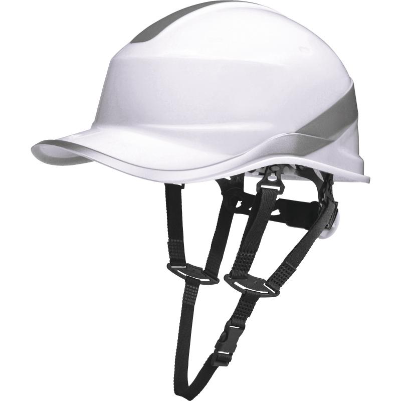 Casco Diamond casco de obra de ABS Probado en posición inversa color blanco  x UND - EGAVAL