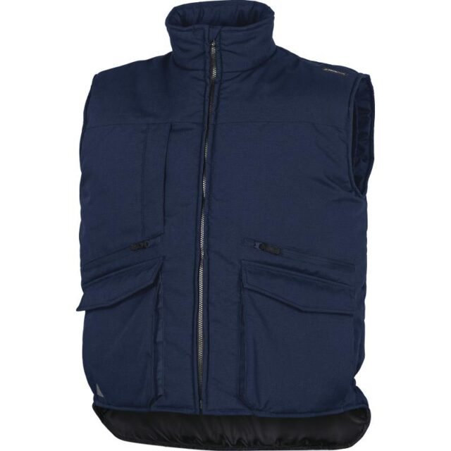 VELILLA 105901 Gilet Multitasche Da Lavoro Blu Navy, Taglia S, Unisex, Con Zip E Tasche Portautensili - 3